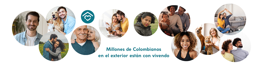 Banner Colombianos en el exterior